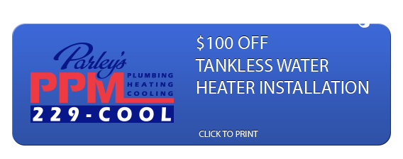 Tankless water heater installation 100 off coupon