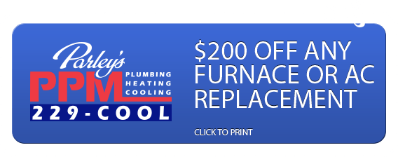 Furnance or AC replacement for 200 off