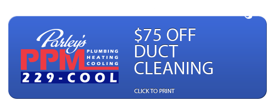 Parley's 75 off coupon for duct cleaning