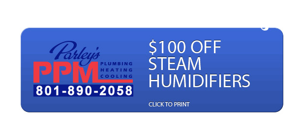 Parley's 100 offer coupon for steam humidifiers