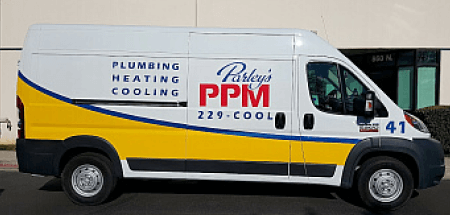 plumber HVAC in Utah County Parley's Van